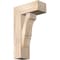 Ekena Millwork Balboa Block Smooth Bracket w/ Offset Brace, Douglas Fir, 7 1/2"W x 18"D x 30"H BKT0806X18X30BOA05SDF - alternate 1